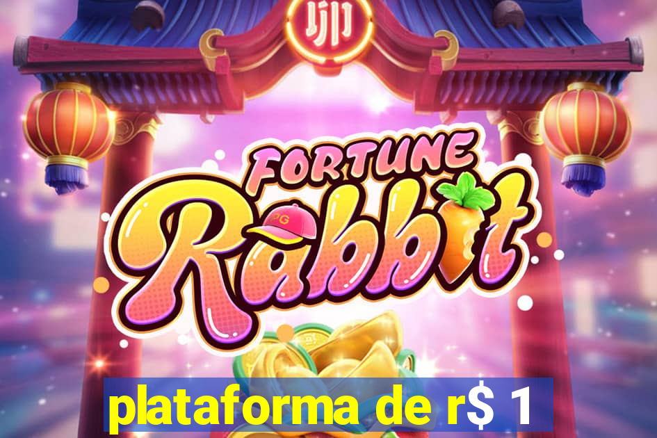 plataforma de r$ 1